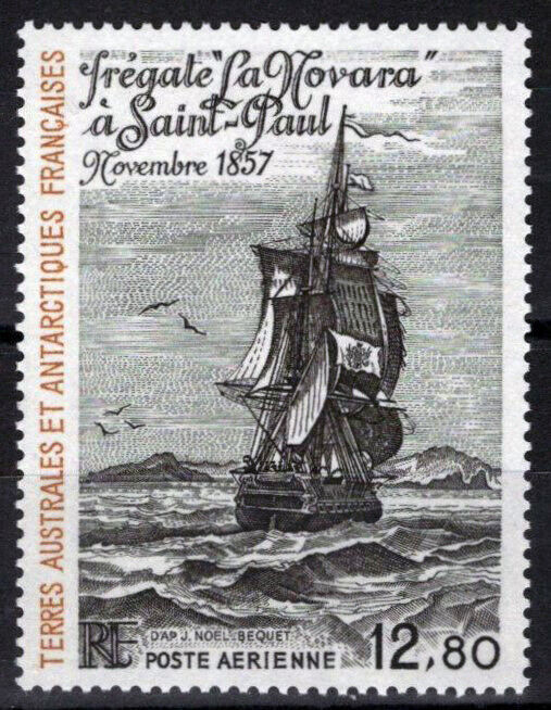 ZAYIX FSAT TAAF C87 MNH Ship La Novara Frigate Arctic 092922S71M