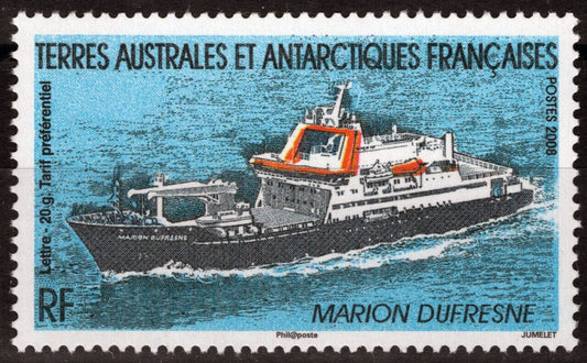 ZAYIX FSAT TAAF 410 MNH Arctic Ships Marion Dufresne 092922S48M