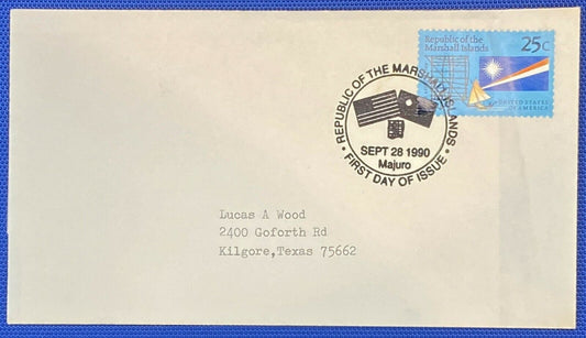 ZAYIX - 1980 Marshall Islands FDC - Sailboat - Catamaran - Flag 011022-SM66