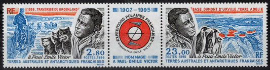 ZAYIX FSAT TAAF 217a MNH Antarctic Paul Emile Victor Explorer 110422SM03