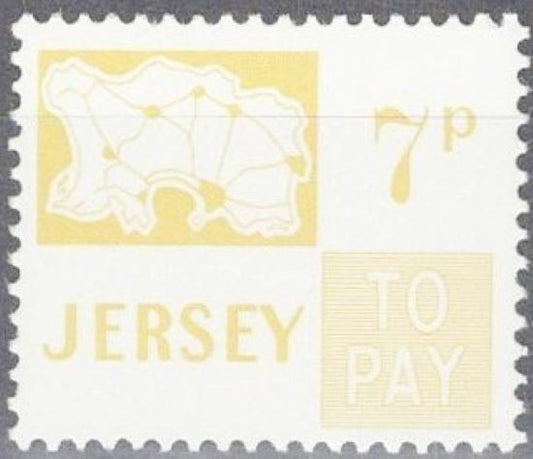 ZAYIX Great Britain Jersey J14 MNH Postage Due Maps Decimal Currency 042922SM173