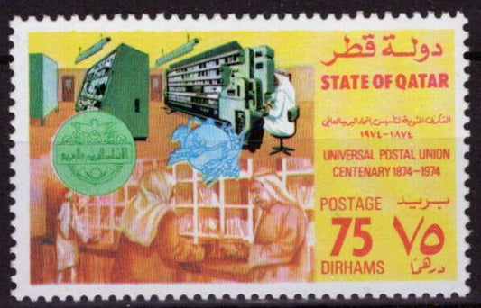 ZAYIX Qatar 388 MH Mail Sorting Communications Postal Union 032323S40