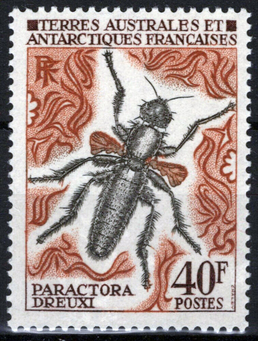 ZAYIX FSAT TAAF 50 MNH Insects Bugs Antarctic Polar 060823S35