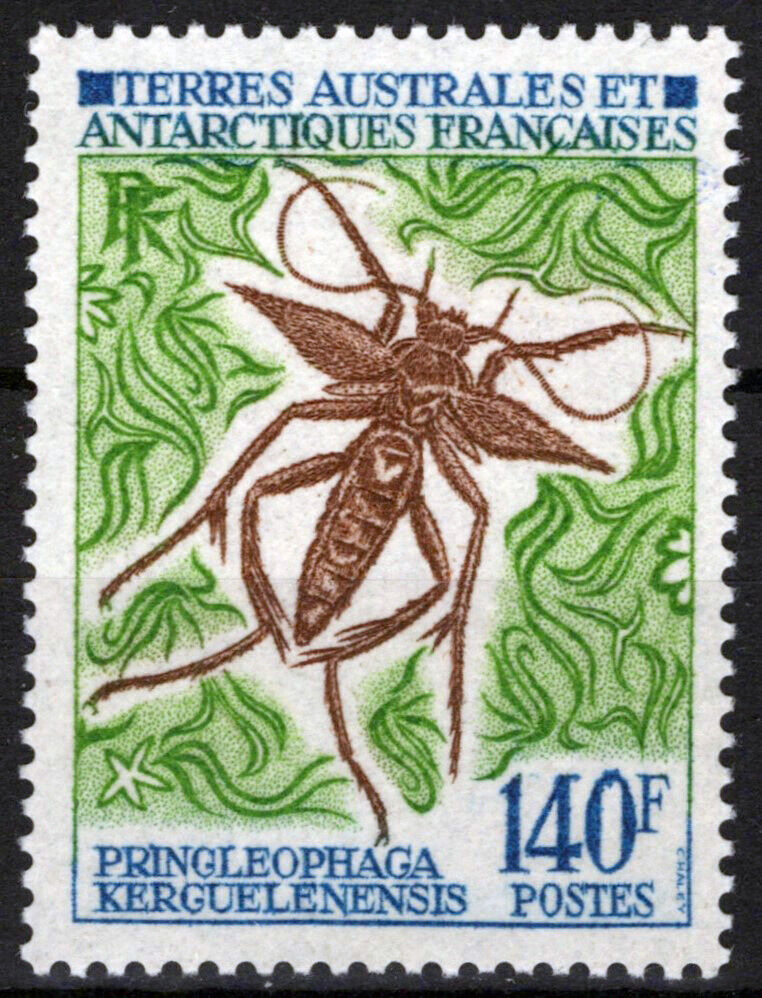 ZAYIX FSAT TAAF 51 MNH Insects Bugs Antarctic Polar 060823S36