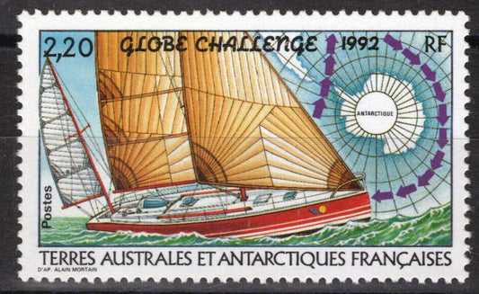 ZAYIX FSAT TAAF 167 MNH Globe Challenge Yacht Race Ships Polar 060823S95M