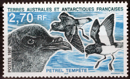 ZAYIX FSAT TAAF 223 MNH Birds Storm Petrel Animals Polar Antarctic 060823S134M