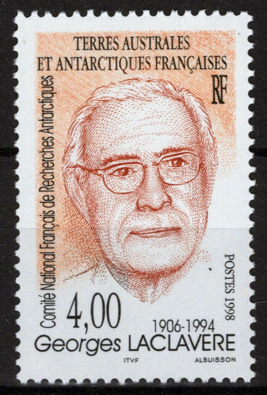 ZAYIX FSAT TAAF 241 MNH Georges Laclavere Geographer 060823S143