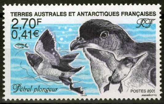 ZAYIX FSAT TAAF 280 MNH Birds Petrel Wild Life Polar Antarctic 060823S160