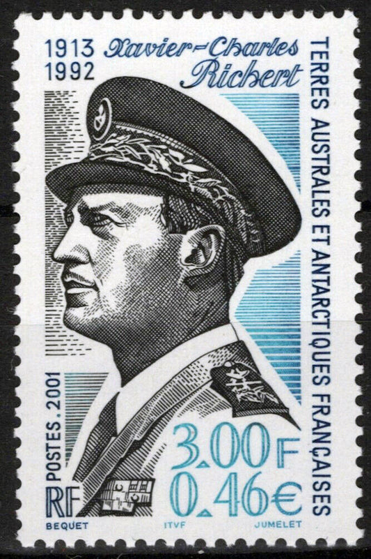 ZAYIX FSAT TAAF 283 MNH Xavier Charles Richert Administrator Polar 060823S163