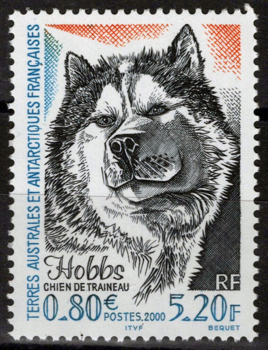 ZAYIX FSAT TAAF 264 MNH Sled Dog Hobbs Pets Polar Antarctic 060823S157