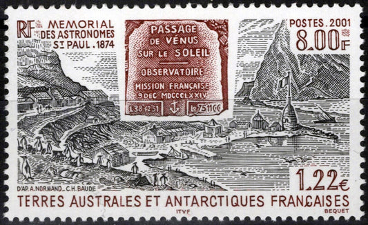 ZAYIX FSAT TAAF 285 MNH Memorial Astronomical Observation Antarctic 060823S165