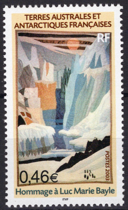 ZAYIX FSAT TAAF 317 MNH Painting Artist Luc Marie Bayle Antarctic 060823S180