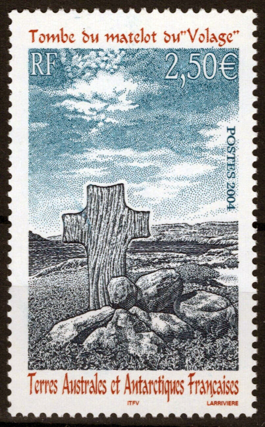 ZAYIX FSAT TAAF 337 MNH Grave of Sailors Volage Polar Antarctic 060823S194M