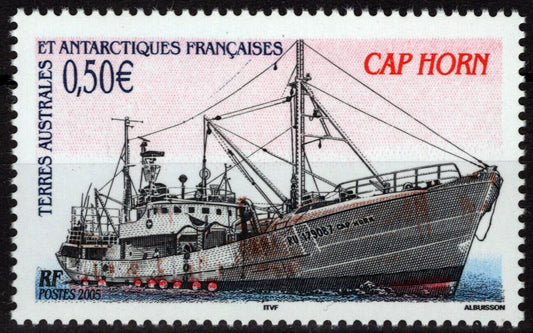ZAYIX FSAT TAAF 347 MNH Ship Cap Horn Transportation Antarctic Polar 060823S198M
