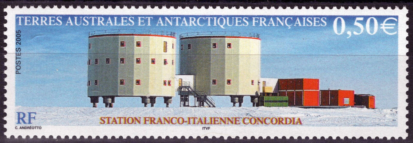 ZAYIX FSAT TAAF 355 MNH Concordia Station Exploration Antarctic Polar 061923S04