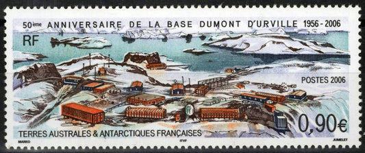 ZAYIX FSAT TAAF 367 MNH Dumont d'Urville Base Landmark Polar Antarctic 061923S13