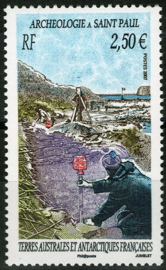 ZAYIX FSAT TAAF 381 MNH Archaeology Saint Paul Island Polar Antarctic 061923S21