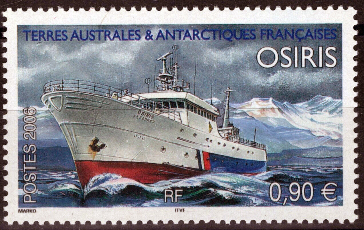 ZAYIX FSAT TAAF 366 MNH Ships Osiris Transportation Polar Antarctic 061923S12