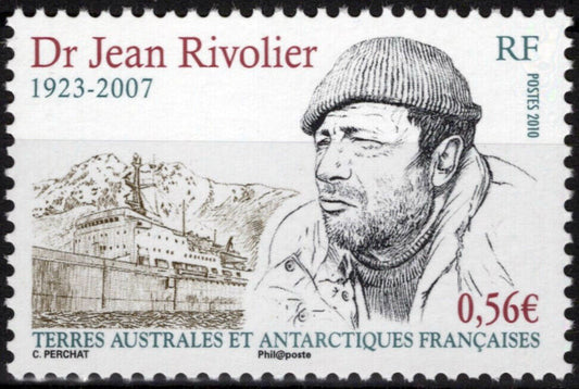 ZAYIX FSAT TAAF 423 MNH Dr. Jean Rivolier Medical Researcher Antarctic 061923S42