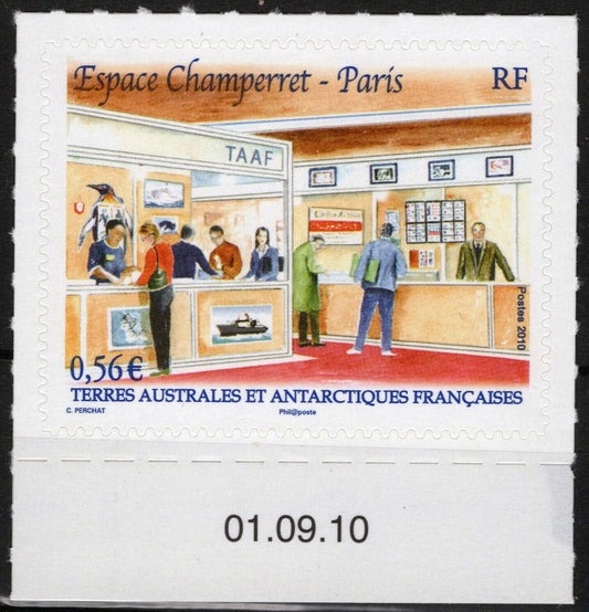 ZAYIX FSAT TAAF 435 MNH Self-Adhesive Stamp Show Postal Service Polar 061923S51