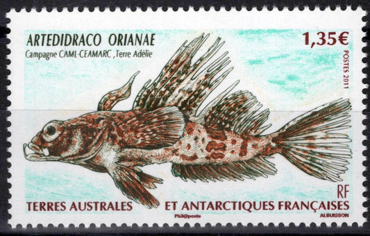 ZAYIX FSAT TAAF 441 MNH Fish Marine Live Antarctic Polar 061923S57