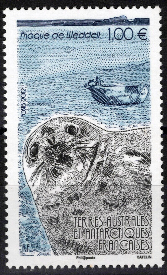 ZAYIX FSAT TAAF 456 MNH Weddell Seals Marine Life Antarctic Polar 061923S66