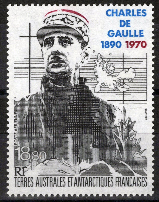 ZAYIX FSAT TAAF C117 MNH Air Post Charles de Gaulle Military Polar 061923S104