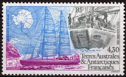 ZAYIX FSAT TAAF C133 MNH Air Post Erebus Mission Ships Antarctic 061923S109