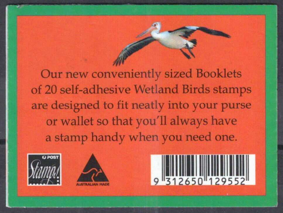 ZAYIX Australia 1539i MNH Booklet Pane (see note) self-adhesive birds 071423S176