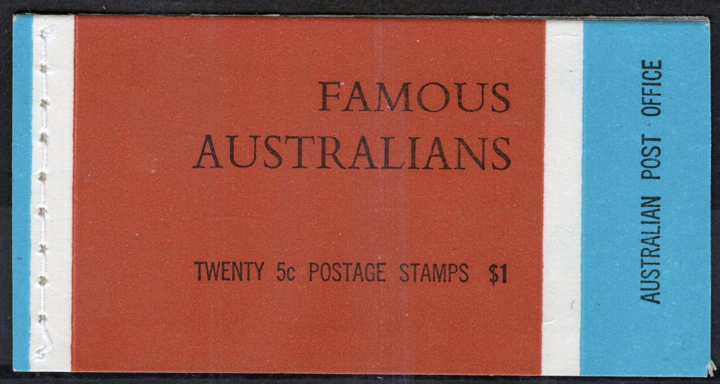 ZAYIX Australia 446a-449a Complete Booklet Famous People Geologist 071423S177