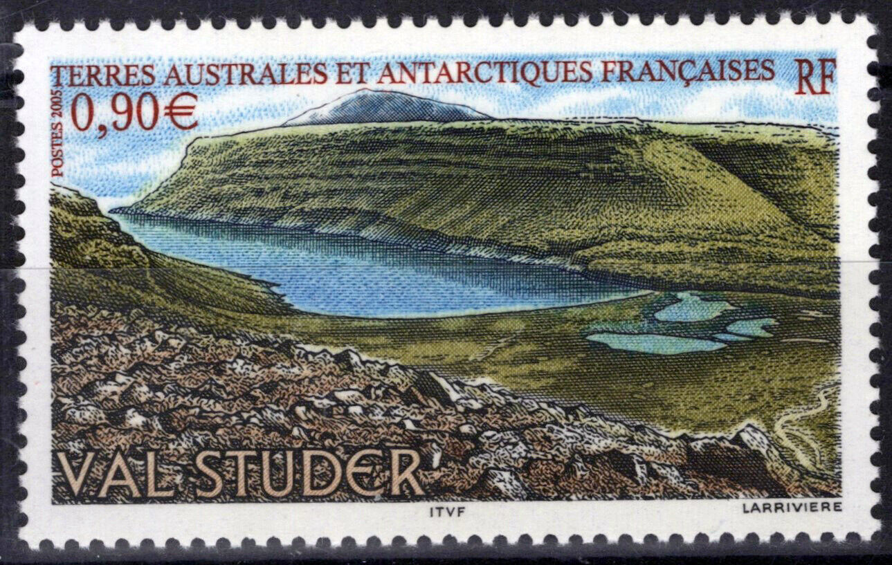 ZAYIX FSAT TAAF 350 MNH Studer Valley Landmark Polar Antarctic 061923S01M