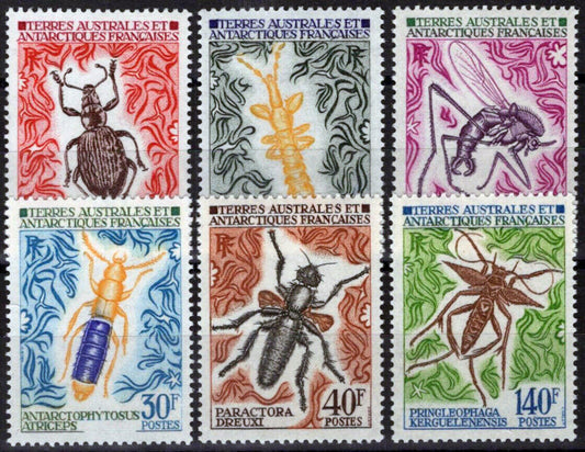 FSAT TAAF 46-51 MNH Insects Nature Polar ZAYIX FSA-S0052M