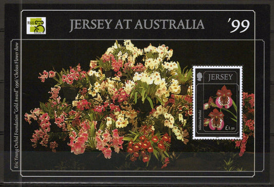 ZAYIX Jersey 896 MNH Orchids Flowers Plants Nature 0920223SM11M