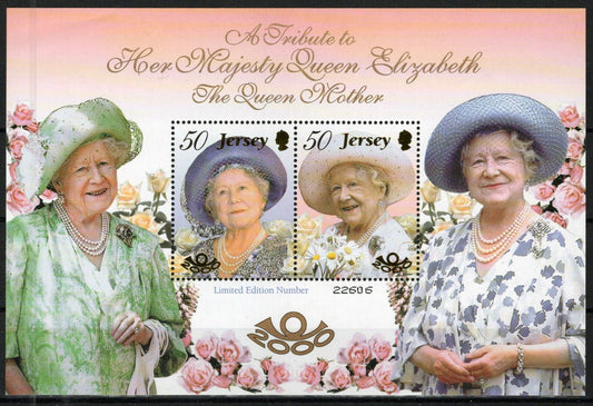 ZAYIX Jersey 963a MNH Queen Mother Birthday Royalty 0920223SM24