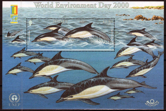 ZAYIX Jersey 957a MNH Marine Life Mammals Dolphins  0920223SM22M