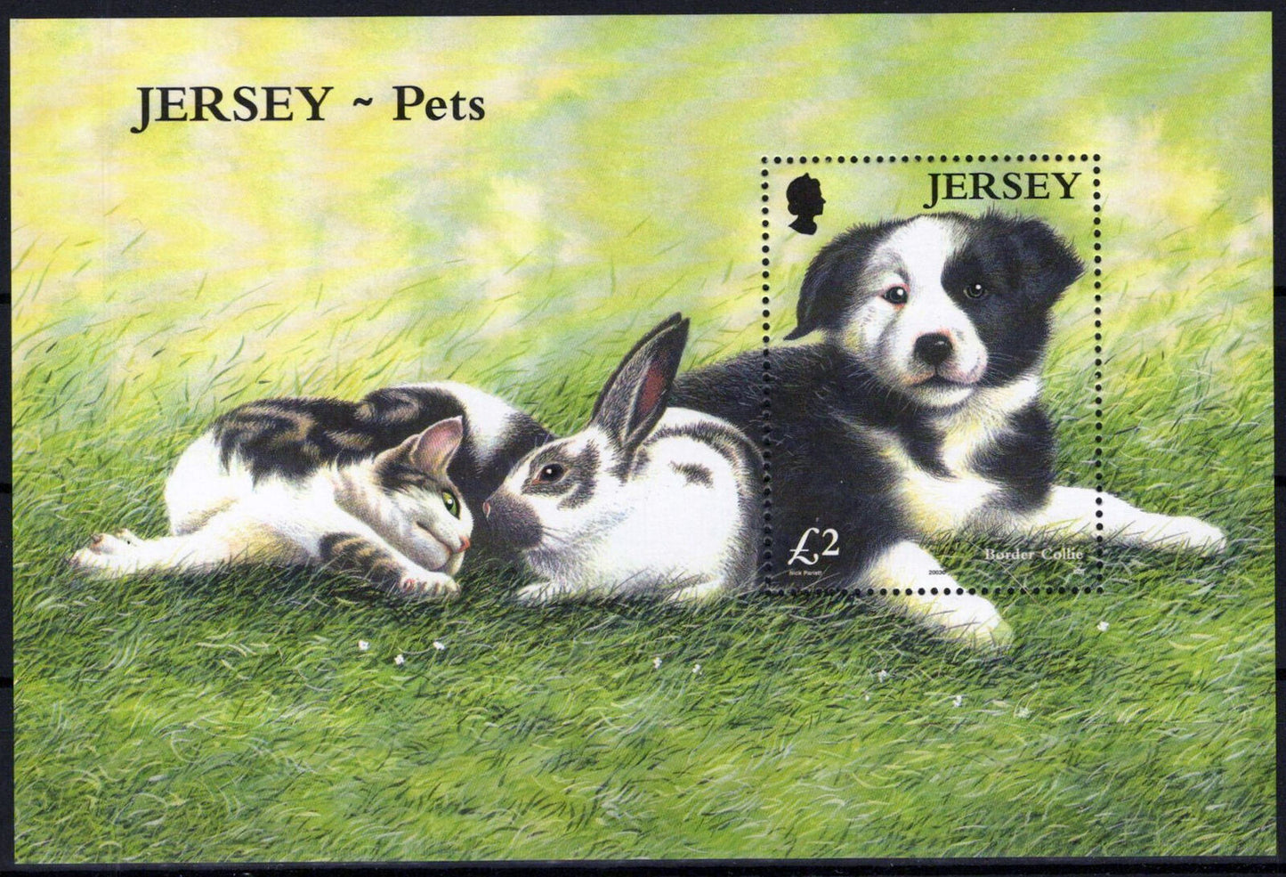 ZAYIX Jersey 1098 MNH Pets Animals Dogs Rabbits Cats 092023SM41M