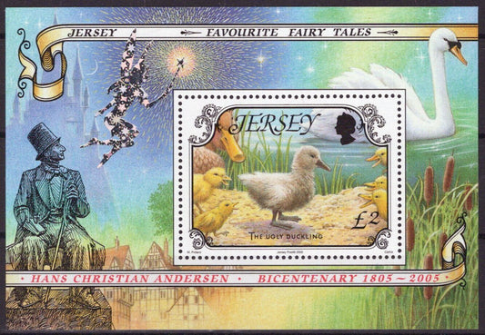 ZAYIX Jersey 1161 MNH Fairy Tales The Ugly Duckling 092023SM48M