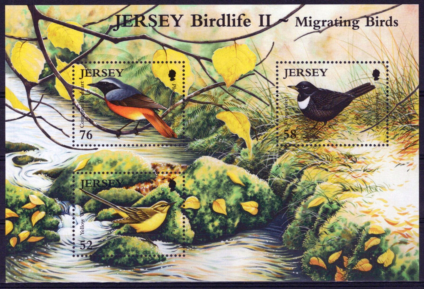ZAYIX Jersey 1348 MNH Migrating Birds Nature 092023SM78M