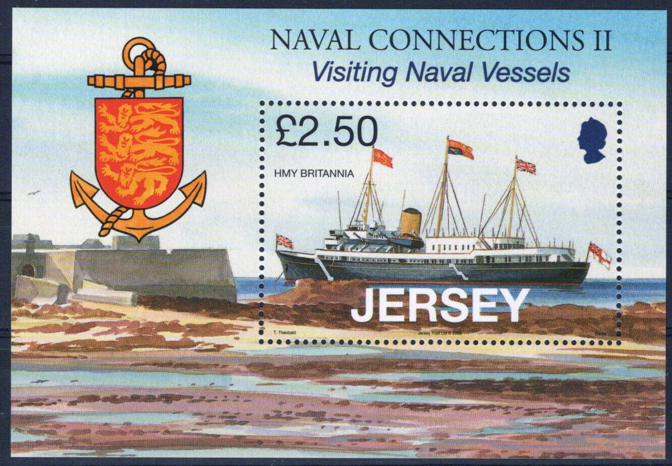 ZAYIX Jersey 1333 MNH Naval Vessels Ships Military 092023SM75M