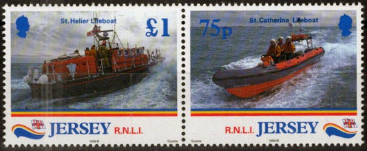 ZAYIX Jersey 889a MNH Pair Royal Natl. Lifeboat Institution 092023S24M