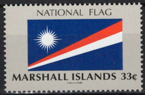 ZAYIX Marshall Islands 700 MNH National Flag 092023S55M
