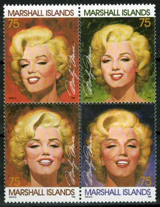 Marshall Islands 592 MNH Marilyn Monroe Actress ZAYIX 092023S56M