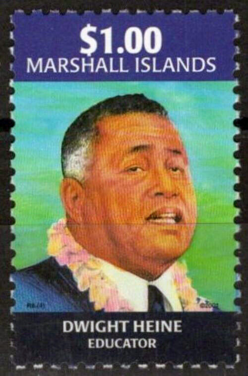 Marshall Islands 775 MNH Dwight Heine Educator ZAYIX 092023S54M