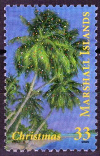 Marshall Islands 755 MNH Christmas Palm Trees Zayix Stamps 092023S73M