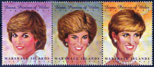 Marshall Islands 645 MNH Diana Princess of Wales ZAYIX 092023S80M