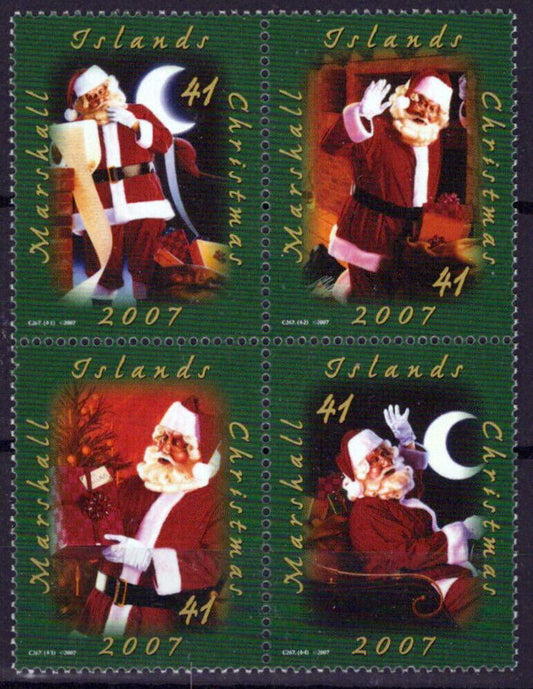 Marshall Islands 903 MNH Christmas Santa Claus ZAYIX 092023S101M