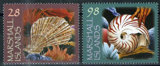 Marshall Islands 971-972 MNH Marine Life Sea Shells ZAYIX 092023S83M