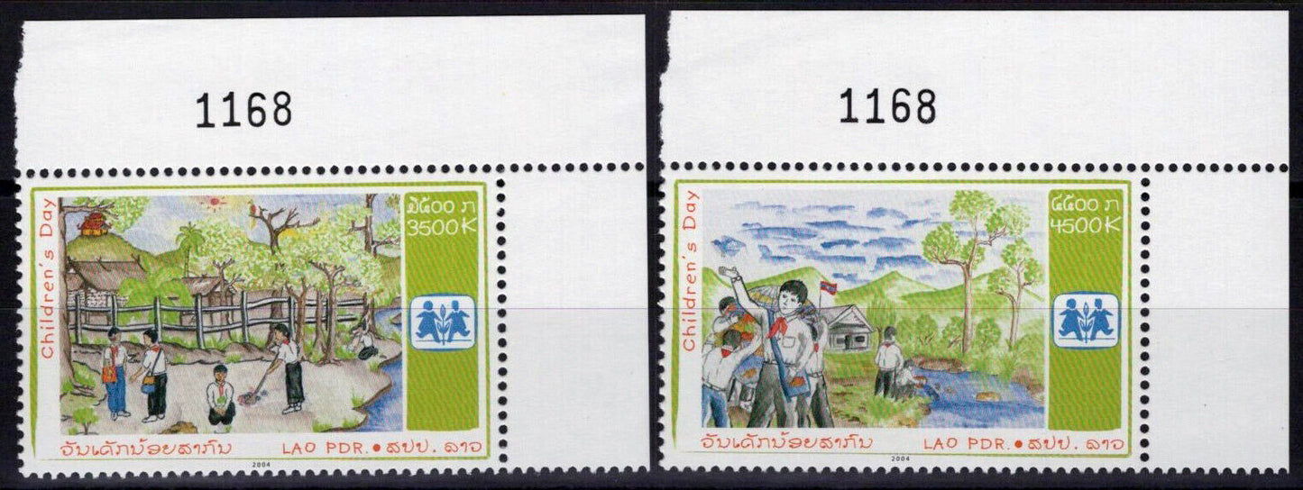 Laos 1622-1623 MNH Children's Day Games School