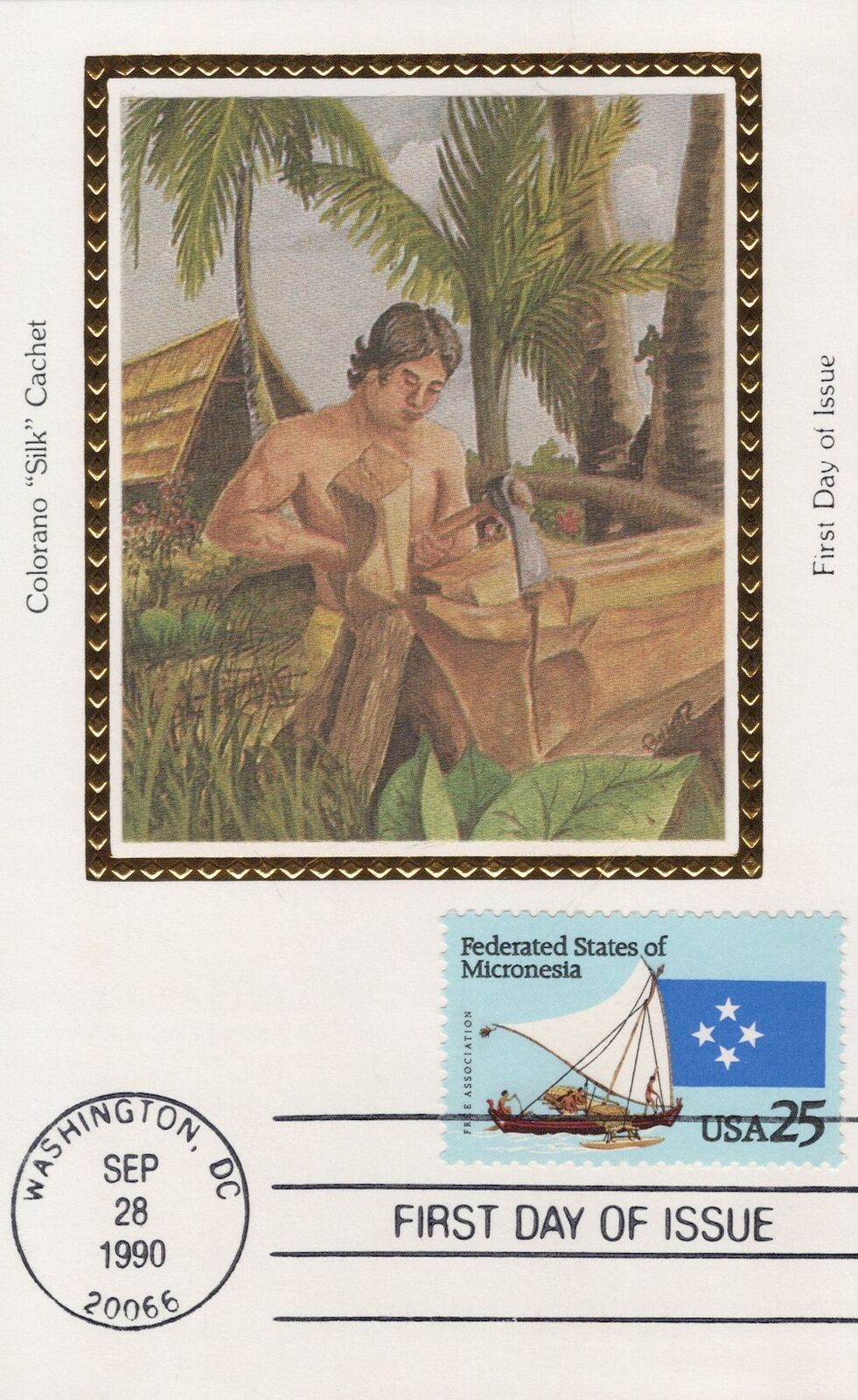 US Colorano Maxicard FDC 2506-2507 Micronesia Marshall Islnads