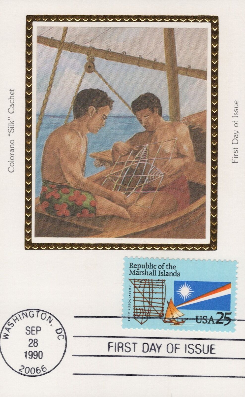 US Colorano Maxicard FDC 2506-2507 Micronesia Marshall Islnads